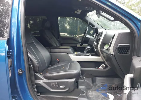 2018 Ford F-150 Lariat из США, поврежденный, VIN 1FTEW1EP0JFA87509